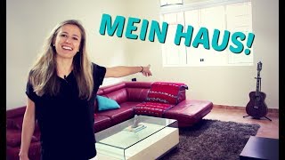 My new house Learn German Vocabulary of Furniture and Rooms [upl. by Kalb]