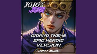 Giorno Theme From JoJos Bizarre Adventure Preview [upl. by Liauqram940]