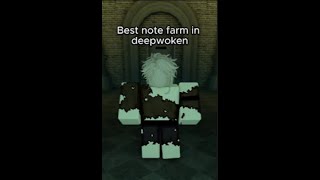 Best way to farm notes and Minityrsa rep quick in Deepwoken [upl. by Harias]