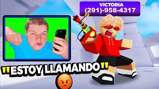 Gane a un youtuber TOXICO DE ROBLOX RIVALS y el me llamo por TELEFONO 😨😨😨😨😰 ROBLOXIANOS EN ESPAÑO [upl. by Marshal85]