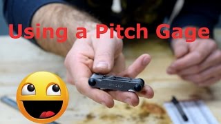 How to use a Pitch Gage [upl. by Jaynell969]