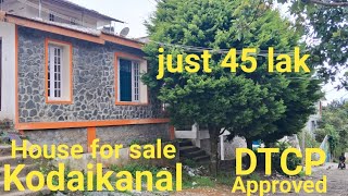 Kodaikanal house for sale DTCP approved 88389 52994 [upl. by Roe]