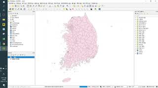 QGIS 1 시군구읍면동 레이어 내맘대로 추출하기 [upl. by Catt809]