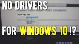 Installing Windows 7 Drivers under Windows 10 [upl. by Nalhsa]