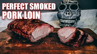 Easy Smoked Pork Loin  How to Smoke a Pork Loin [upl. by Chiang]