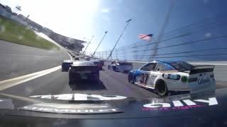 Jimmie Johnsons full Daytona 500 incar camera  NASCAR Cup Series [upl. by Zitella]