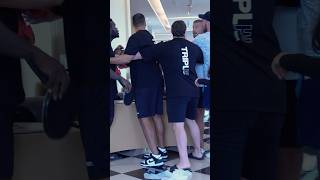 Anatoly Malykhin and Reug Reug get into brawl at hotel  ONE 169 media day [upl. by Laersi]