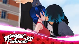 LUKA besa a MARINETTE  Miraculous Ladybug [upl. by Ashok809]