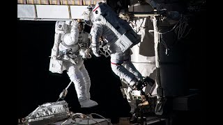 Spacewalk to Continue Installing New Solar Arrays [upl. by Atinaw505]