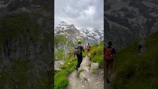 Hiking in Switzerland  Oeschinensee [upl. by Eeleak]