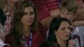 Katherine Webb Alabama QB AJ McCarrons Girlfriend Is Webs Latest Crush [upl. by Naahs]