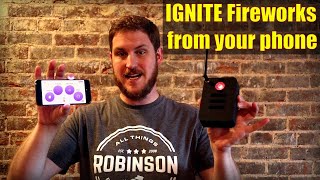 IGNITE Fireworks From Your Phone Full System Tutorial [upl. by Maclean]