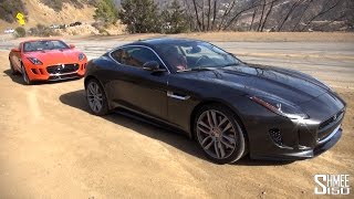 Jaguar FType R and V6 S  Driving Impressions [upl. by Vern399]