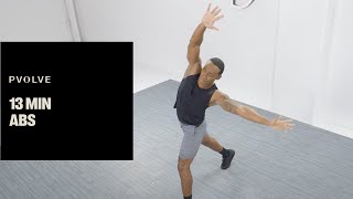 Defining Abs at Home in 13 Minutes  Pvolve Workouts [upl. by Llerraf]