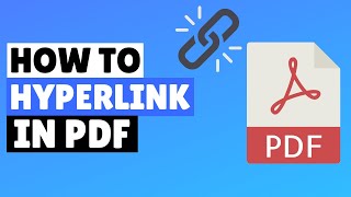 How to Add Hyperlink in PDF  Create Hyperlink in PDF File [upl. by Notaek196]