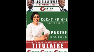 UNE HEURE POUR CONVAINCRE AVEC ROKHY NDIAYE  TETE DE LISTE DEPARTEMENTALE DE LA COALITION PASTEF [upl. by Attelahs242]