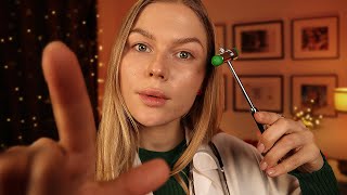 ASMR Comprehensive Health CheckUp Role Play  Eye Exam Ear Check amp Cranial Nerve Test [upl. by Moscow]