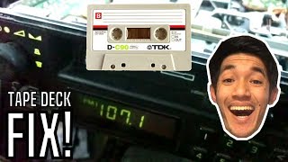 How To Fix Your Tape Deck For A Penny  Auto Reverse [upl. by Ephrayim]