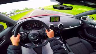 Audi A3 S Line 2018 POV Test Drive [upl. by Cornelia]