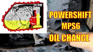 Ford MPS6 Powershift Gearbox Oil amp Filter Replacement Made EASY [upl. by Lesley]