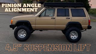 Jeep Cherokee XJ Build  DIY 45” Suspension Lift kit Installation [upl. by Uoliram]