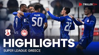 PANSERRAIKOS vs OLYMPIACOS 04  FULL HIGHLIGHTS [upl. by Corsetti]