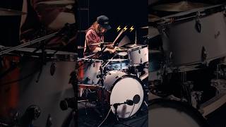 Two HiHats drum MADNESS ⚡️music drums drummer [upl. by Nigle]