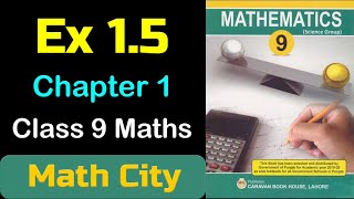 Exercise 15 class 9 maths  math city [upl. by Airotal]