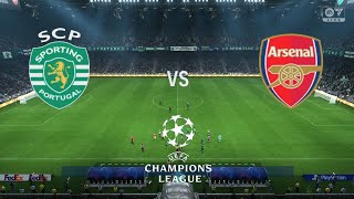 Sporting CP vs Arsenal  UEFA Champions League 20242025  Full Match [upl. by Etat]