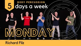 MONDAYBODY PERCUSSION 5 Days A Week [upl. by Robbin54]