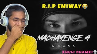 KRNA  MACHAYENGE 4 💀 REACTION 🔥 KALAMZONE [upl. by Marigold]