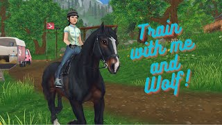 Star Stable Train with Me no commentary [upl. by Ycnahc213]