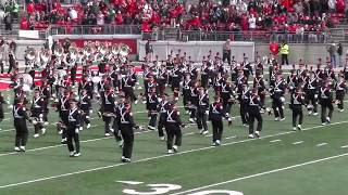 OSU Drum Major John LaVange  Ramp Entrance vs Michigan State  11112017 [upl. by Oirogerg]