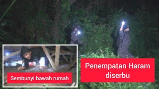 Imigresen serbu penempatan haram [upl. by Llenrag]