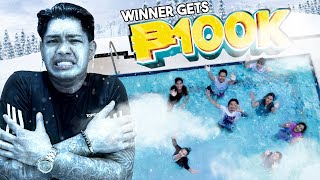 ICE POOL CHALLENGE MATIRANG MATIBAY MAY 100K [upl. by Aierb]