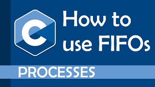 How to use FIFO files to communicate between processes in C [upl. by Ellevehs]