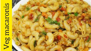 Macronies recipe  veg chicken macronies [upl. by Amund]