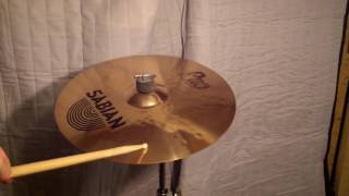 Sabian Pro 16inch Crash Cymbal [upl. by Ennaxxor]