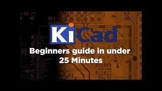 Learn PCB Designing KiCAD Tutorial  Beginner to Advanced 25 Minute Concepts [upl. by Akihc]