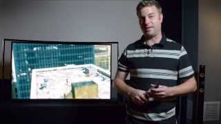 First Impressions Samsungs 55inch Curved OLED TV [upl. by Rimidalg968]