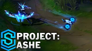 PROJECT Ashe Skin Spotlight  League of Legends [upl. by Yendor]