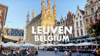 Leuven Belgium tour Quirky unspoiled gem ♥️ Leuven university town 15 min from Brussels ✈️ [upl. by Tav]