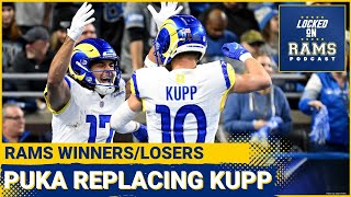 Tyler Higbee Tears ACL Rams WinnerLosers Cooper Kupps Future Puka Shines Red Zone Struggles [upl. by Rupert961]