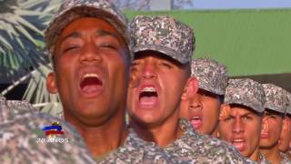 Drill Instructors de la Armada Nacional enseñan disciplina a los reclutas en Coveñas [upl. by Conley]