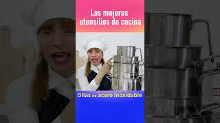 Los mejores ⬆️utensilios de cocina ollas de acero inoxidable [upl. by Tarra]