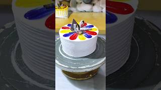 Mix Colour Jelly Cake Design shorts youtubeshorts viralvideo viralvideo [upl. by Paderna653]