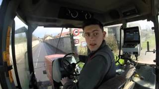 GoPro Case IH Maxxum 110 sur route [upl. by Asiar]