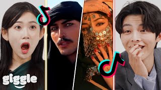 Koreans React to quotArabian Nightsquot TikTok Compilation👳 [upl. by Lipfert]