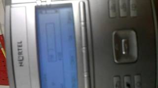 nortel 1120e phone setup 1120e [upl. by Bellamy302]