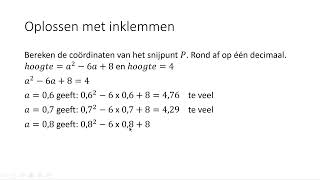 Oplossen met inklemmen 4 VMBOKGT [upl. by Adniroc]